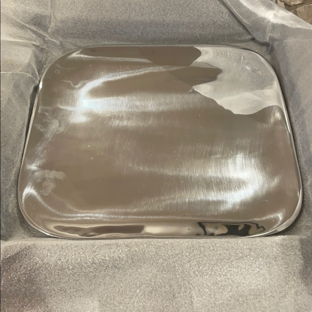 Nambe square serving dish